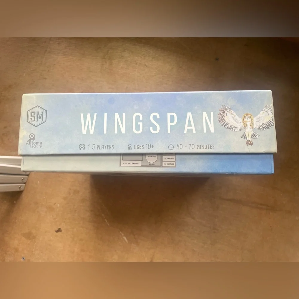 Wingspan Board Game by Stonemaier Games — White and Orange Bird Artwork - Picture 5 of 15